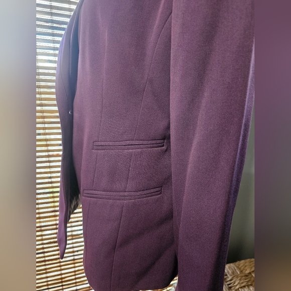 NWT SAG Harbor Purple Blazer - Picture 5 of 10
